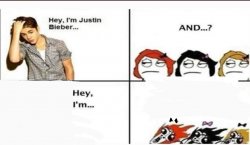 Hey, I'm Justin Bieber Meme Template