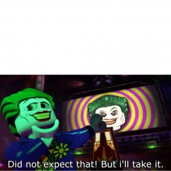 Unexpected but Accepted Meme Template