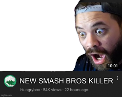 New smash bros killer Meme Template