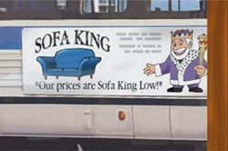 Sofa King Meme Template