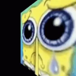 Crying spongebob gif Meme Template