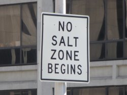 No salt zone begins Meme Template