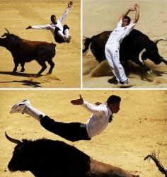 Bullfighter Meme Template