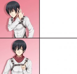 Mikasa meme Meme Template
