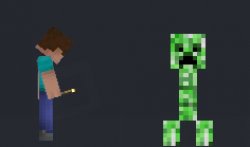 creeper aw man Meme Template