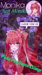 Monika temp Meme Template