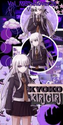 Val’s Kyoko Kirigiri temp Meme Template