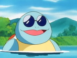 Sunglasses Squirtle Meme Template