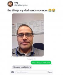 Things my dad sends my mom Meme Template