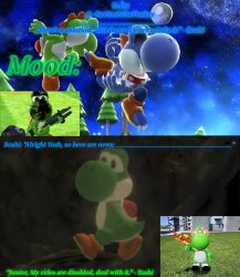 Yoshi_Official Announcement Temp v16 Meme Template