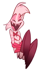 Angel Dust Hazbin laugh Meme Template