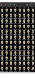 Multi skulls Meme Template