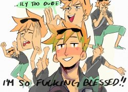 He is blessed Meme Template