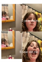When I was 5 death didn’t scare me… Meme Template