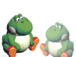 beeg yoshi has something to say Meme Template