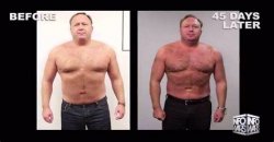 Alex Jones 45 Days later Meme Template