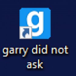 garry did not ask Meme Template