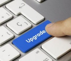 Upgrade button Meme Template