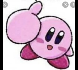 Kirby thumbs up Meme Template