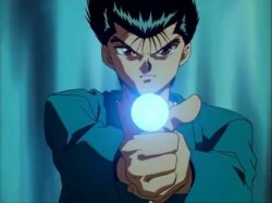 Yu Yu Hakusho Yusuke Urameshi Spirit Gun Meme Template