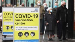 vaccine queue Meme Template