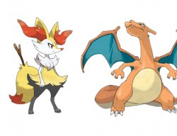 Braixen vs Charizard Meme Template