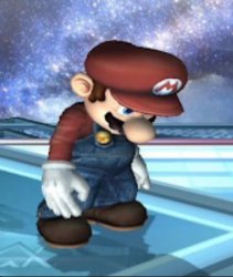 Depressed Mario Meme Template