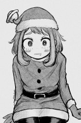 Christmas ochaco Meme Template