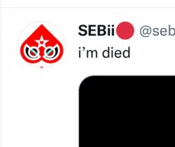 Sebii “I’m Died” Meme Template