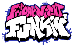 Friday Night Funkin logo Meme Template