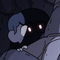 Monster Hilda in hiding Meme Template