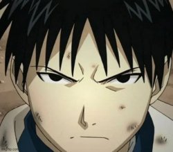 roy mustang hate simps Meme Template