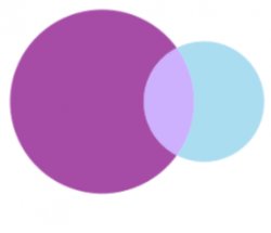 venn diagram one bigger Meme Template