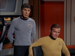 Kirk and Spock Meme Template