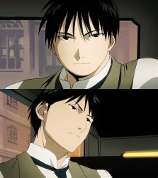 A temp containing Roy Mustang Meme Template