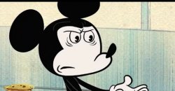 Mickey Mouse WTF Face Meme Template