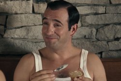 OSS 117 / J'aime me beurrer la biscotte Meme Template