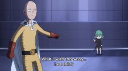 One punch man sassy lost child Meme Template