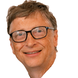 bill gates face png Meme Template