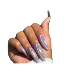 Periodt Nails left Meme Template