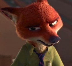 Nick Wilde skeptic Meme Template