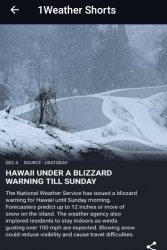 Hawaii Blizzard December 4th, 2021 Meme Template