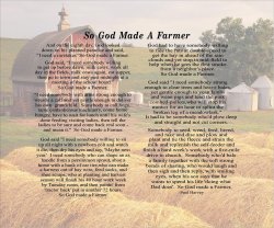 So God made a farmer Meme Template