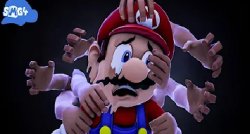 Hands Taking Mario Meme Template