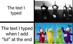 Teletubbies Meme Template