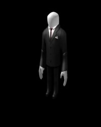 Slender man Meme Template