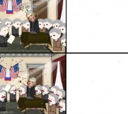 Thomas Jefferson Pig War Meme Template