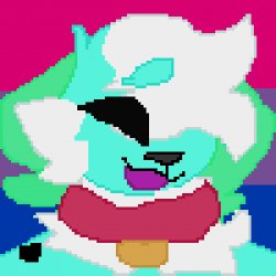 RetroTheFloof pixel art Meme Template