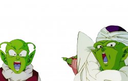 Two Namekians pointing Meme Template