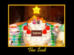 Super Mario 64 cake Meme Template